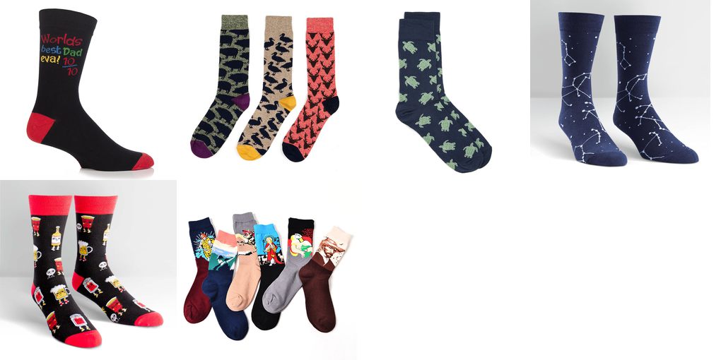 men crazy socks